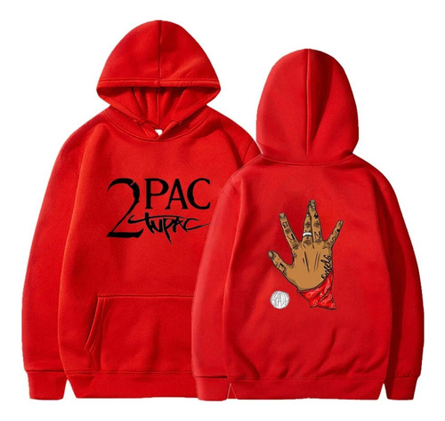 Sudadera Con Capucha De Gangsta 2pac Tupac Shakur Para Mujer