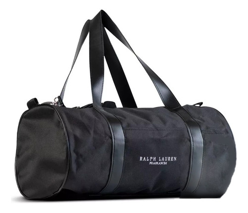 Bolso  Ralph Lauren Fragances Gym Tela Negra 