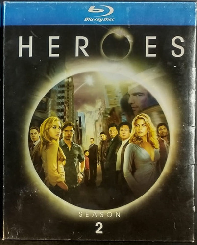 Blu Ray Serie Heroes Temporada 2 Completa Original 5 Discos