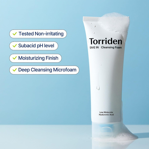 Espuma Limpiadora Facial Torriden Dive-in Hyaluronic Acid 15