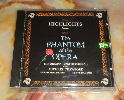 Highlights From The Phantom Of The Opera - Cd Usa