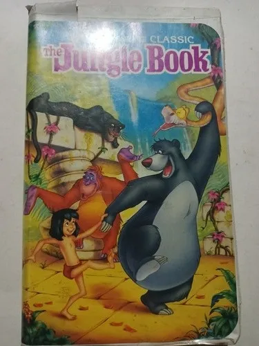 comprar Vhs Disney The Jungle Book Original En Inglés 