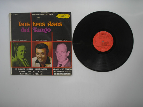 Lp Vinilo Los 3 Ases Del Tango Miguel Calo Raul Mar Hector 