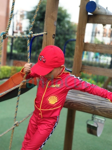 Imagen 3 de 5 de Disfraz Cars Niños Disfraces Piloto Carreras Niño Disfraces