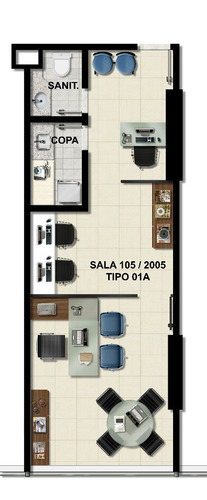 Imagem 7 de 11 de Salas/conjuntos - Costa Azul - Ref: 2970 - V-2970