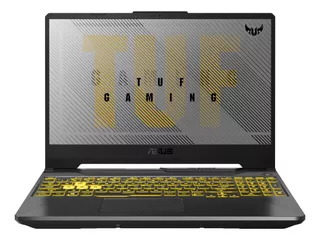 Laptop gamer Asus TUF Gaming FA506IU eclipse gray 15.6", AMD Ryzen 5 4600H 8GB de RAM 512GB SSD, AMD Radeon RX Vega 6 60 Hz 1920x1080px Windows 10 Home