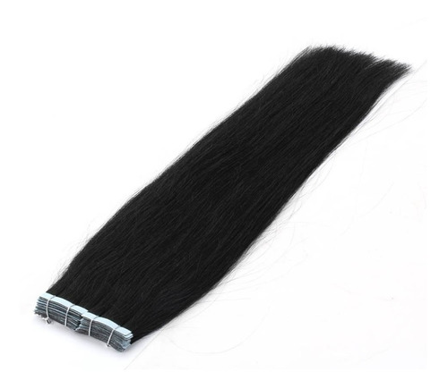 Mega Hair Fita Adesiva Castanho 50cm - 10 Peças