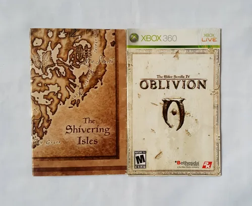 The Elder Scrolls Iv 4 Oblivion Goty + Mapa Xbox 360 Usado (Usado)