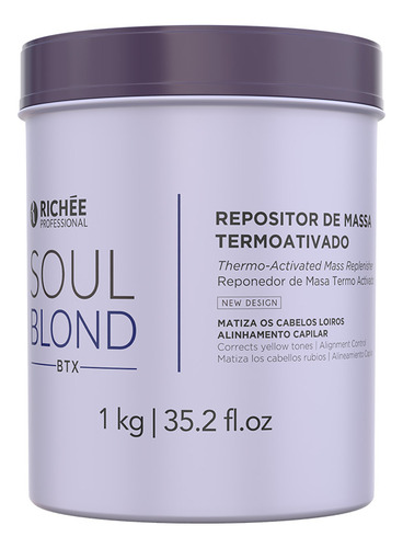 B-Tox Richée Professional Nano BTX hidratação/nutrição/reparação/alisamento/fortalecedor de 2L 2kg