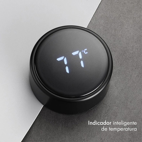 Imagen 8 de 10 de Termo Sensor De Temperatura Botella Acero Inoxidable 500 Ml