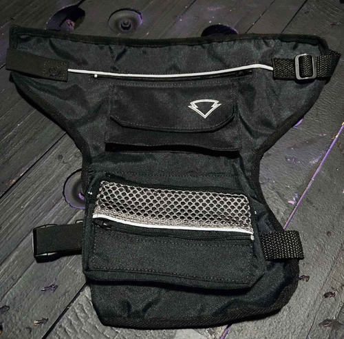 Imagem 5 de 6 de Bolsa Pochete Perna Cartucheira Motociclista Feminina Moto