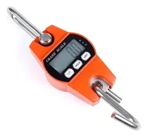 Comprar Mini Báscula Electrónica Digital Lcd Portátil 300 Kg Color Naranja