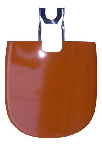 Tapa Asiento Para Bidet Madera Bari Luxe Naranja H.cromo