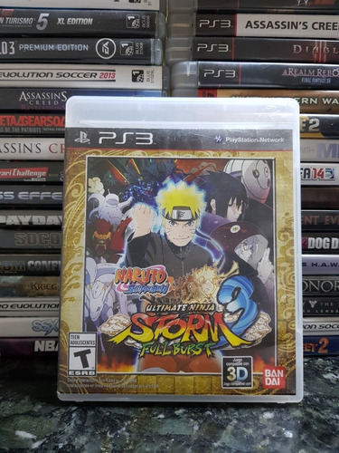 Naruto Shippuden Ultimate Ninja Storm 3 Full Burst *original