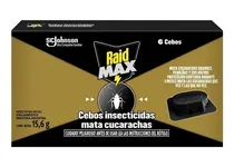 Comprar 4 Raid Cebos Mata Cucarachas Caja X  6 Unidades =24 Cebos