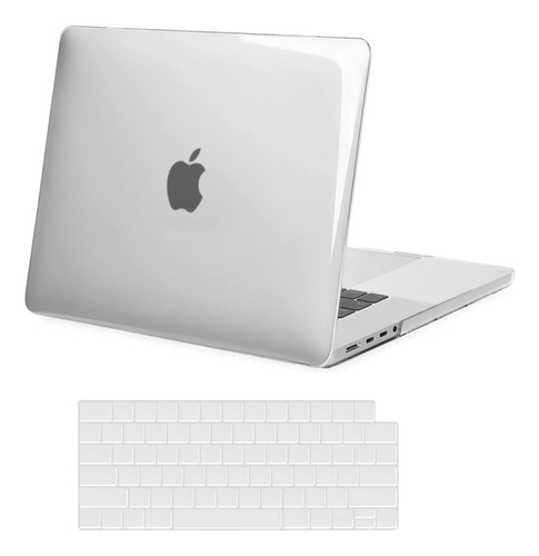 Funda Rígida Mosiso Para Macbook Pro 16  2485 Crystal Clear2