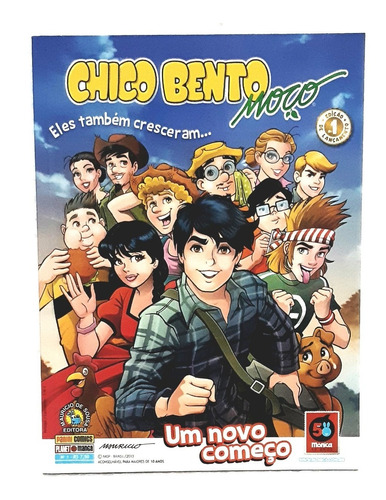 Hq Gibi - Chico Bento Moço Nº 01 - Eles Também Cresceram...