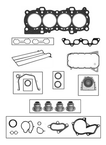 Juego De Empaques Ford Zetec Fiesta 1.4l 98-00