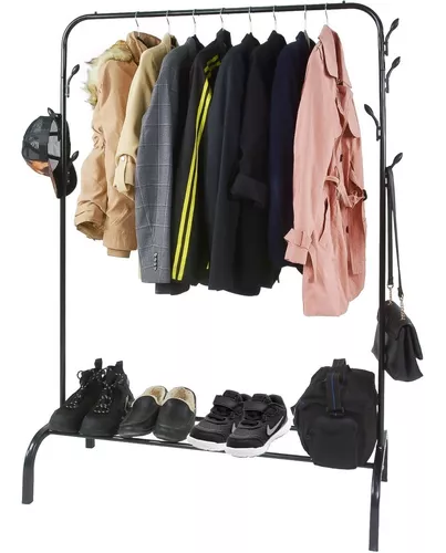 Rack Tipo Closet Viajero Colgador Ropa 2 Niv. 1.00m Perchero