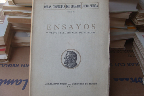 Ensayos Y Textos Elementales De Historia , Año 1948 , Obras 