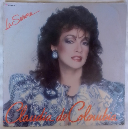 Claudia De Colombia / La Señora Disco Acetato 10 Tracks