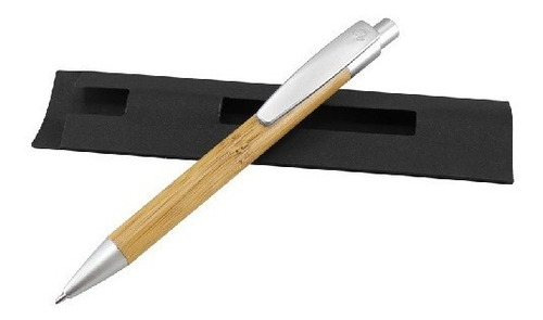 Bolígrafo De Bamboo, 14 X Ø 1 Cm, 25 Unds