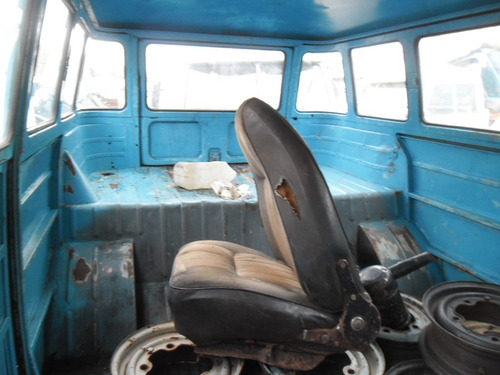 Kombi Vw Van Corujinha 1965 Funcionando Lisa De Lata P/ Rest