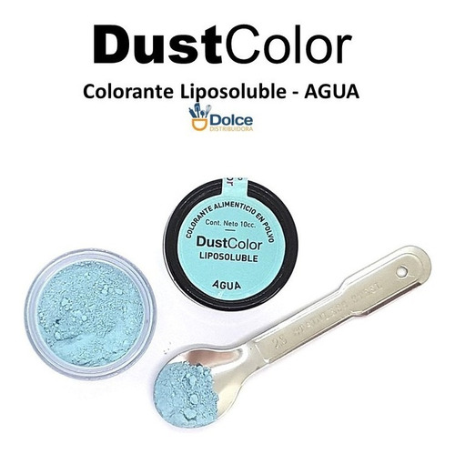 Colorante Liposoluble Agua Dustcolor P/chocolate Bombones