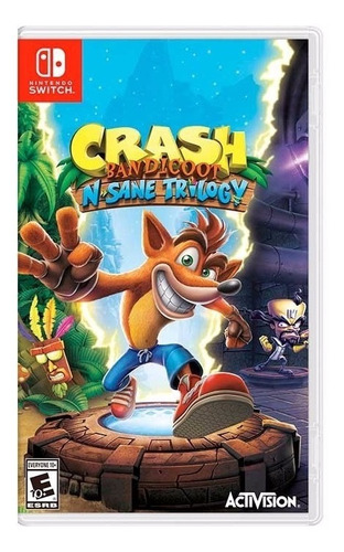 Crash Bandicoot Trilogy Nintendo Switch Fisico Sellado Ade