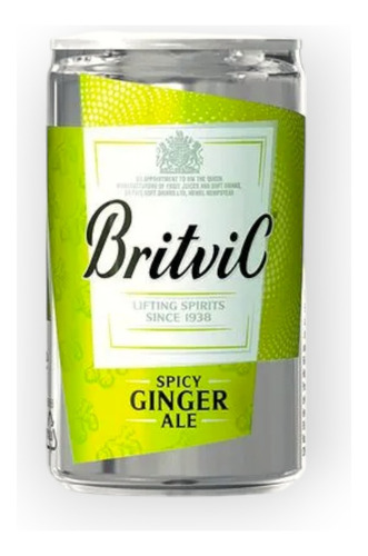 Vs Spicy Ginger Ale *150ml Lata Britvic
