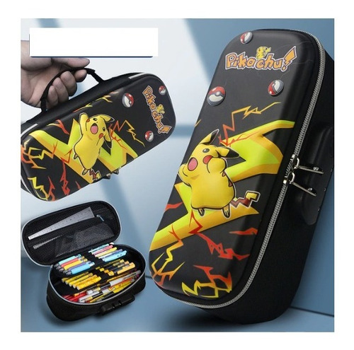 Estuche Pokemon Con Clave