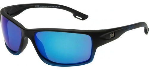 Anteojos De Sol Reef Mod. 269 Drift Color 008 Color de la lente Azul Color de la varilla Negro/Azul oscuro Color del armazón Negro Diseño Deportivo
