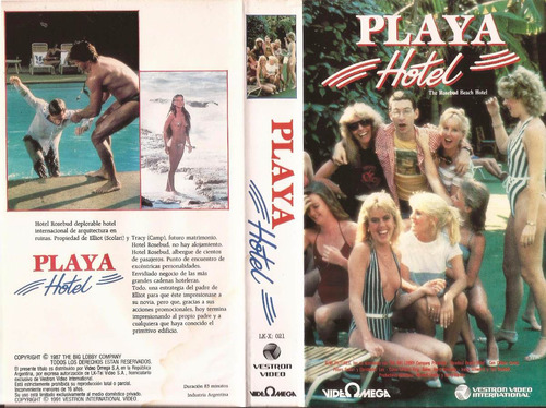 Playa Hotel Vhs The Rosebud Beach Hotel 1984 Eddie Deezen