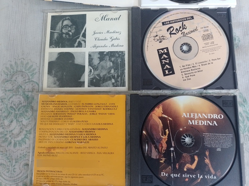 Cd Manal Cass Lote Onda Gatos Cream Hendrix Almendra Morís (Usado)