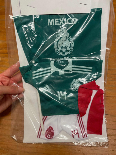 Uniforme Para Muñeco Ken Seleccion Mexicana Fútbol Soccer