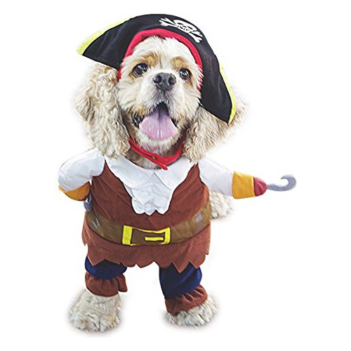 Disfraz De Pirata Del Caribe Perro Y Gato (xs)