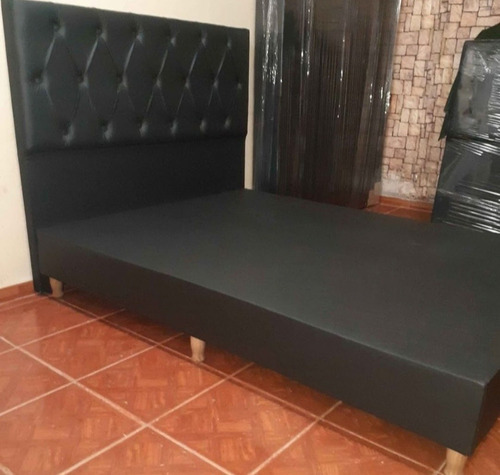 Respaldo [cuerotex] 2 1/2+base+ Almohadas+ Envio Gratis