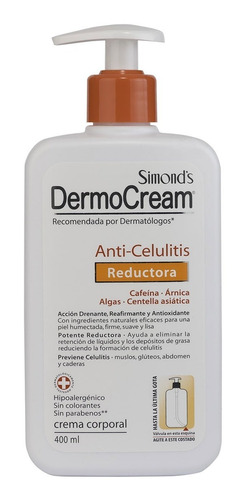 Simonds Dermocream Crema Anti-celulitis 400ml