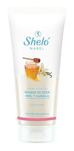 Crema Especial Manos De Seda Miel Y Vainilla 250ml Sheló