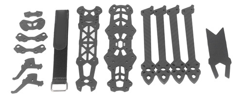 Marco De Dron De Fibra De Carbono, Estructura De 7 Pulgadas