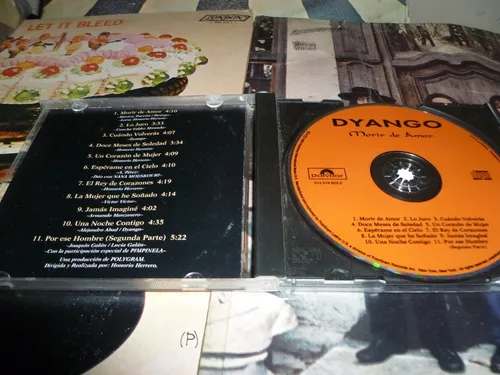 Dyango - Morir De Amor Cd Ed Usa 1999 Garantia Abbey Road (Usado)