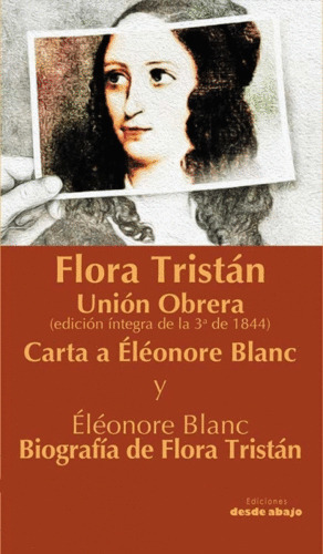 Libro Flora Tristan. Union Obrera. Carta A Eleonore Blanc