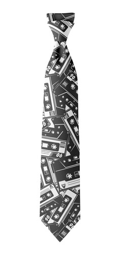 Corbata Godín Alfa Diseño Cassette Vintage 