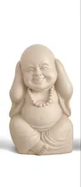 Comprar Escultura Buda Surdo Em Cimento 11,5x7,5x7,5 - Mart