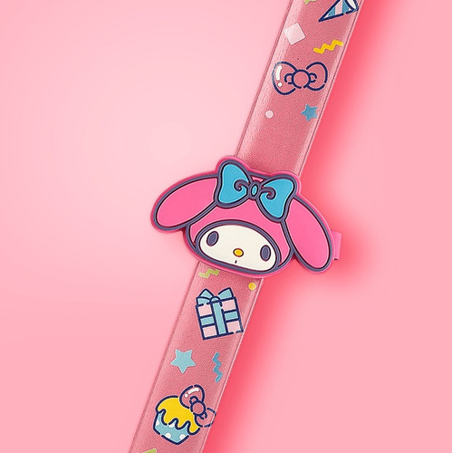 Reloj Slap Sanrio X Miniso Hello Kitty Cinnamoroll My Melody