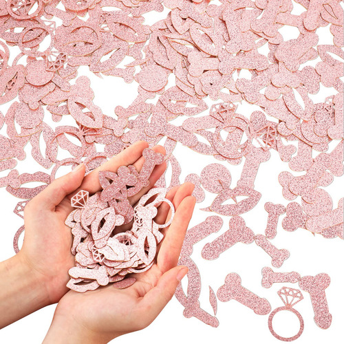 500 Pieza Confeti Papel Purpurina Para Despedida Soltera San
