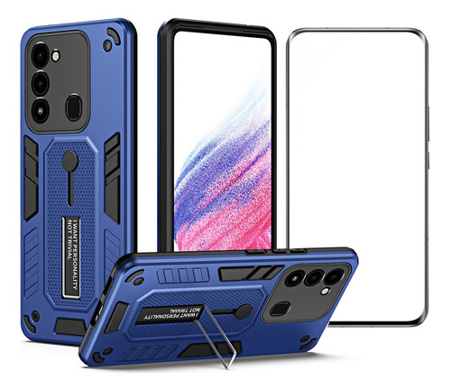 Funda For Tecno Spark Go 2022 / 9 / 8c Tener Vidrio Cine