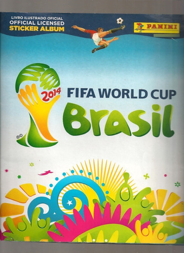 Álbum Figurinha Copa Mundo 2014 - Incompleto. Álbum N° 004