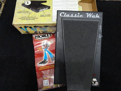 Pedal Classic Wha Morley  Made In Usa