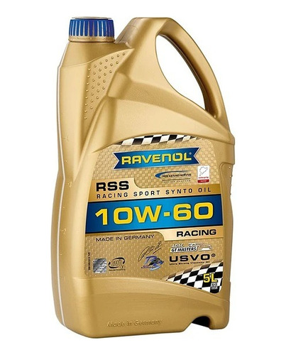 Aceite 10w60 Rss Ravenol 5 Litros Racing Sport